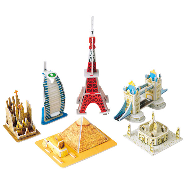世界の建物3dパズルii 粗品 販促品は景品卸センター