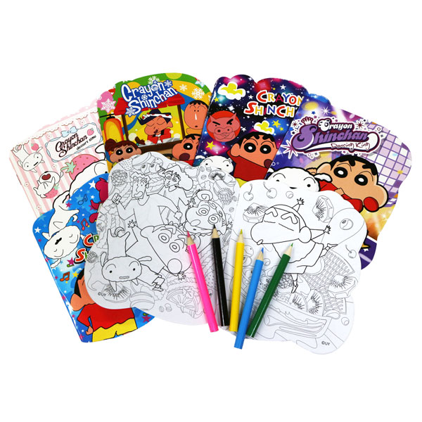 クレヨンしんちゃん カラフルぬりえセット 景品 販促品は景品卸センター