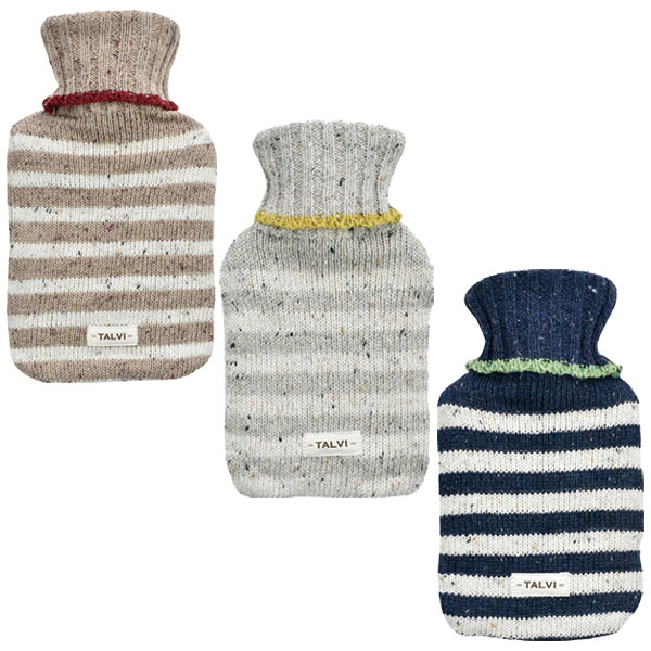 現代百貨 TALVI 湯たんぽ ボーダー 0.5L