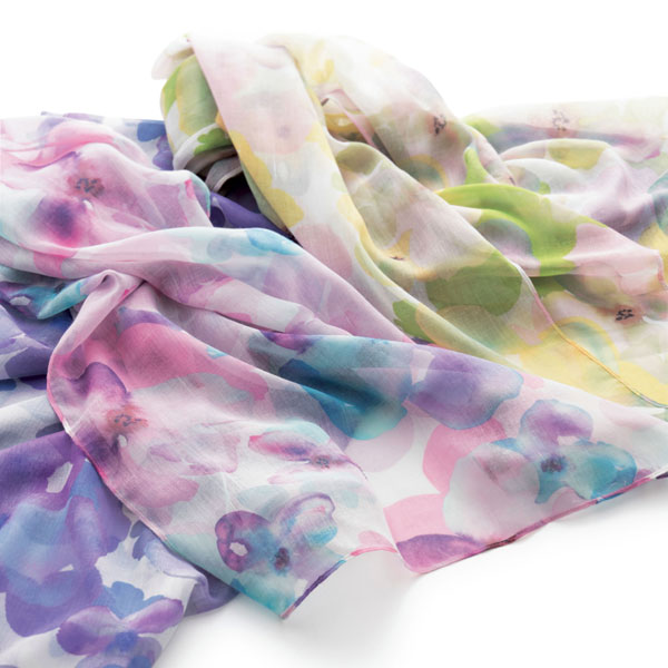 ルノワ 花柄ストール 景品 販促品は景品卸センター