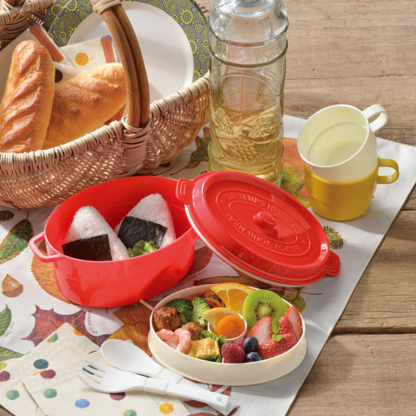 カフェスタイルカトラリー付ランチボックス 景品 販促品は景品卸センター