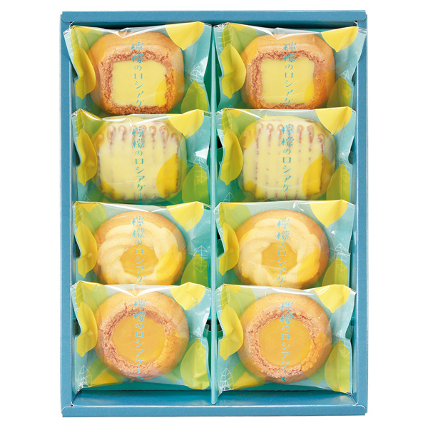 レモンのロシアケーキ8個入｜景品、粗品は景品卸センター