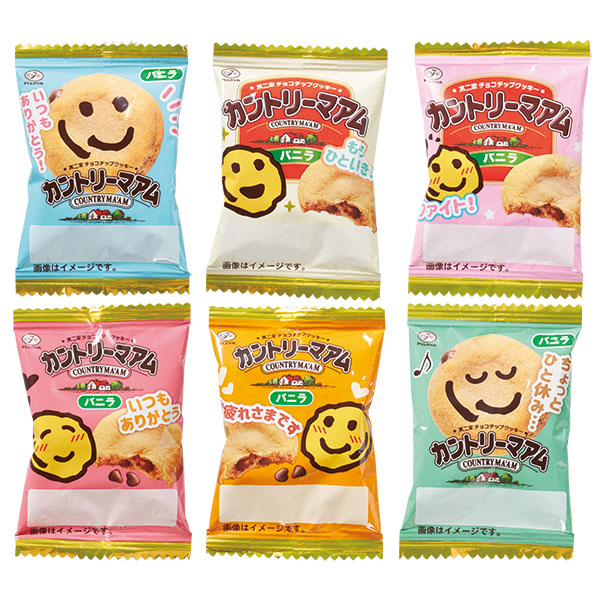 メッセージ付カントリーマアム1枚 バニラ
