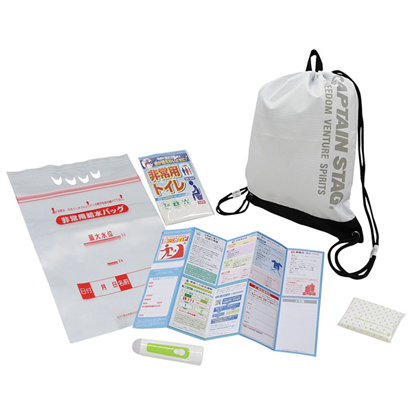 ナップサック防災セット6点