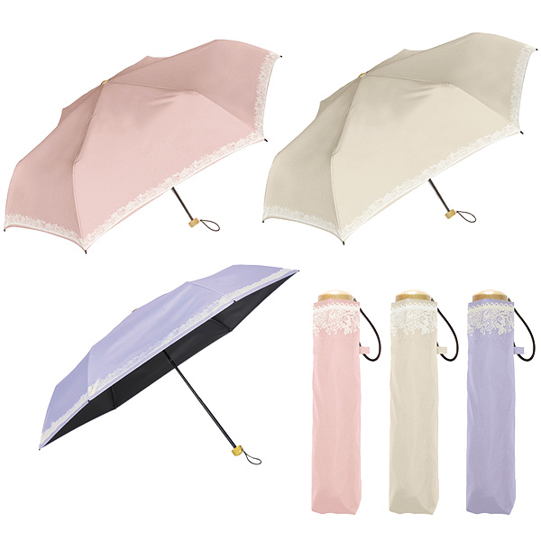 ブルームレース 晴雨兼用折りたたみ傘