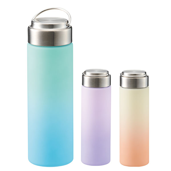 グラデーションハンドルクリアボトル500ml