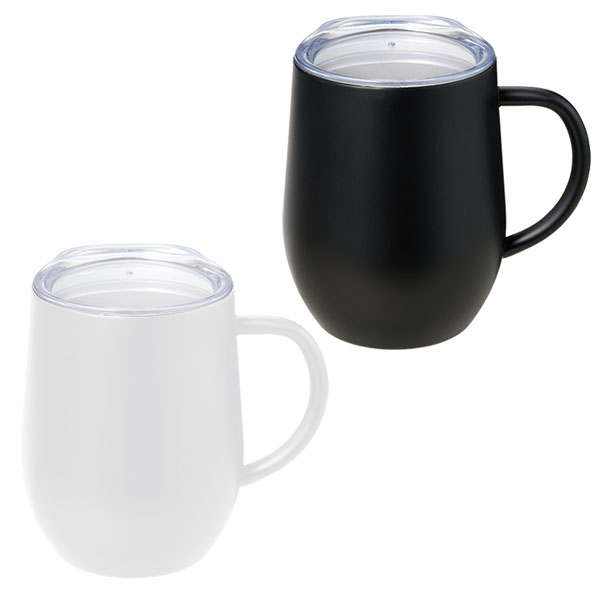フタ付ラウンドボトムサーモステンレスマグ330ml