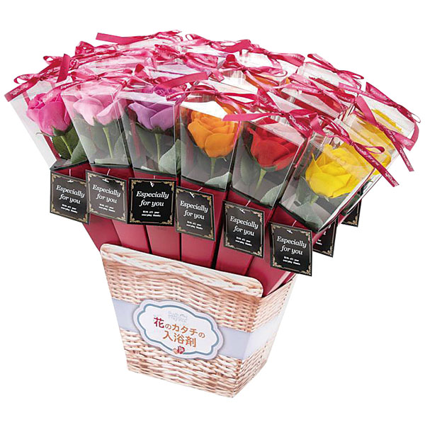 お花の入浴剤ケリーブーケ 1本