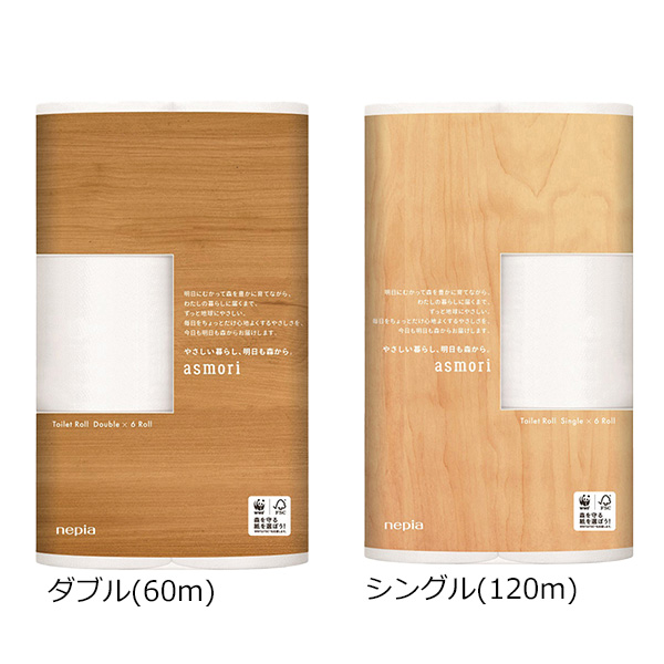 ネピアasmori6ロール1組