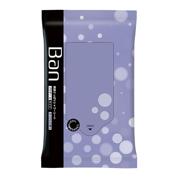 ライオン Ban爽感さっぱりシャワーシート5枚入り せっけんの香り 記念品 粗品は景品卸センター