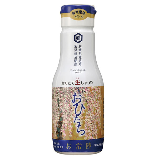 絞りたて生しょうゆ お常陸200ml