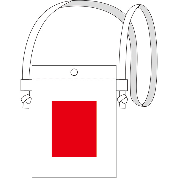 カラモ コットンスマホサコッシュ ブラック カラモ コットンスマホサコッシュ ブラック